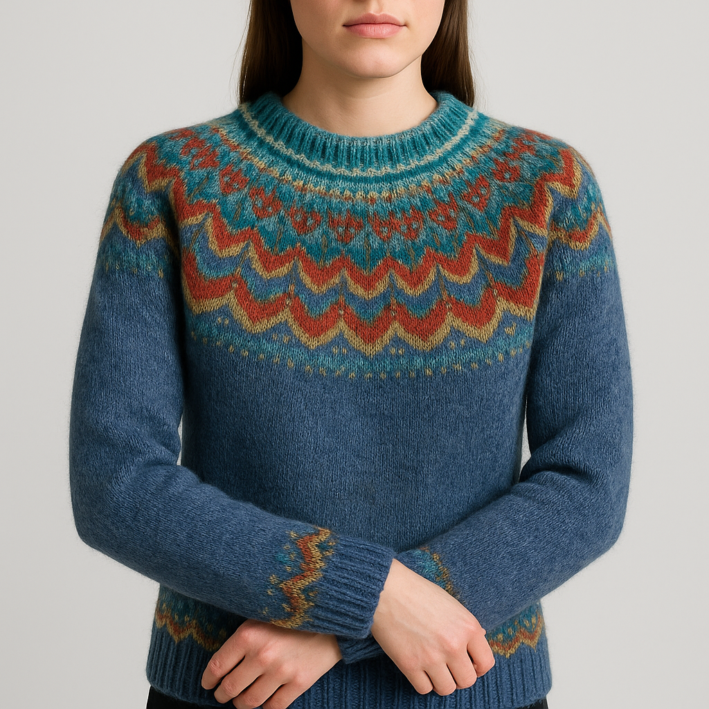 Belle - Vintage Rundhals-Sweatshirt