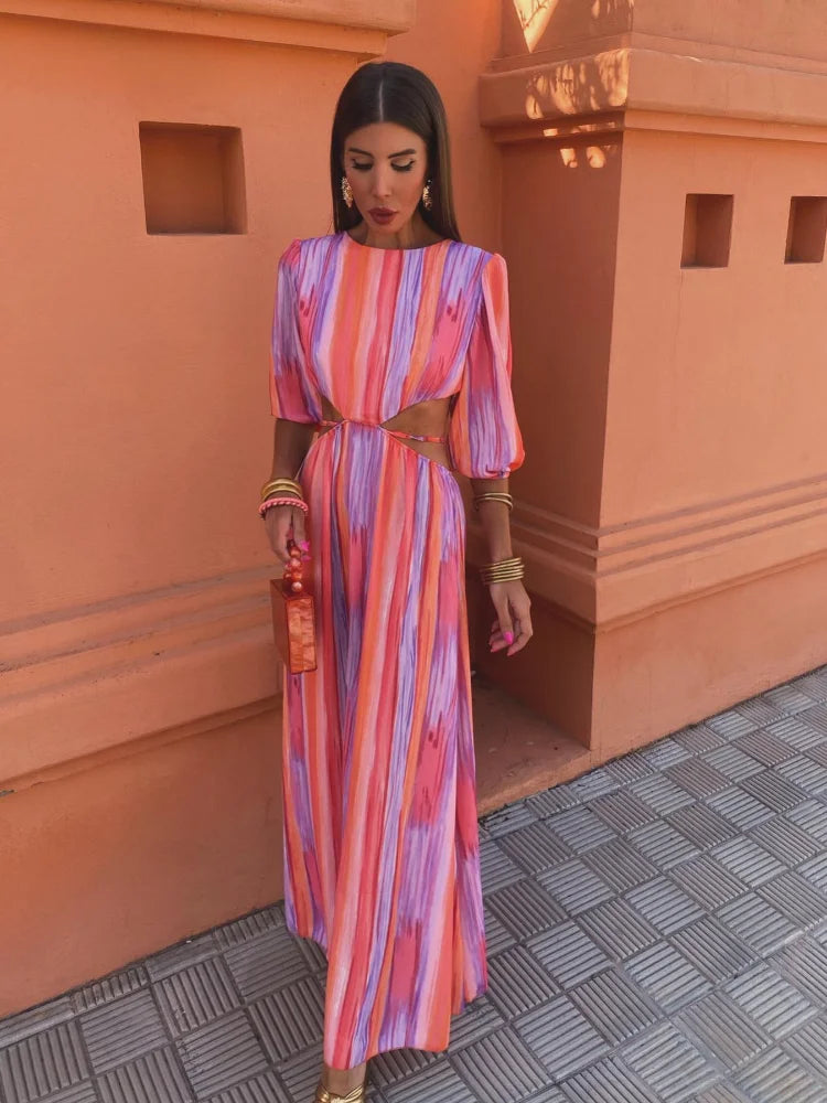 Riva® | Elegantes Kleid mit Cut-Out