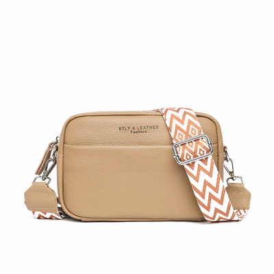 ELKE® | LEDER SCHULTERTASCHE