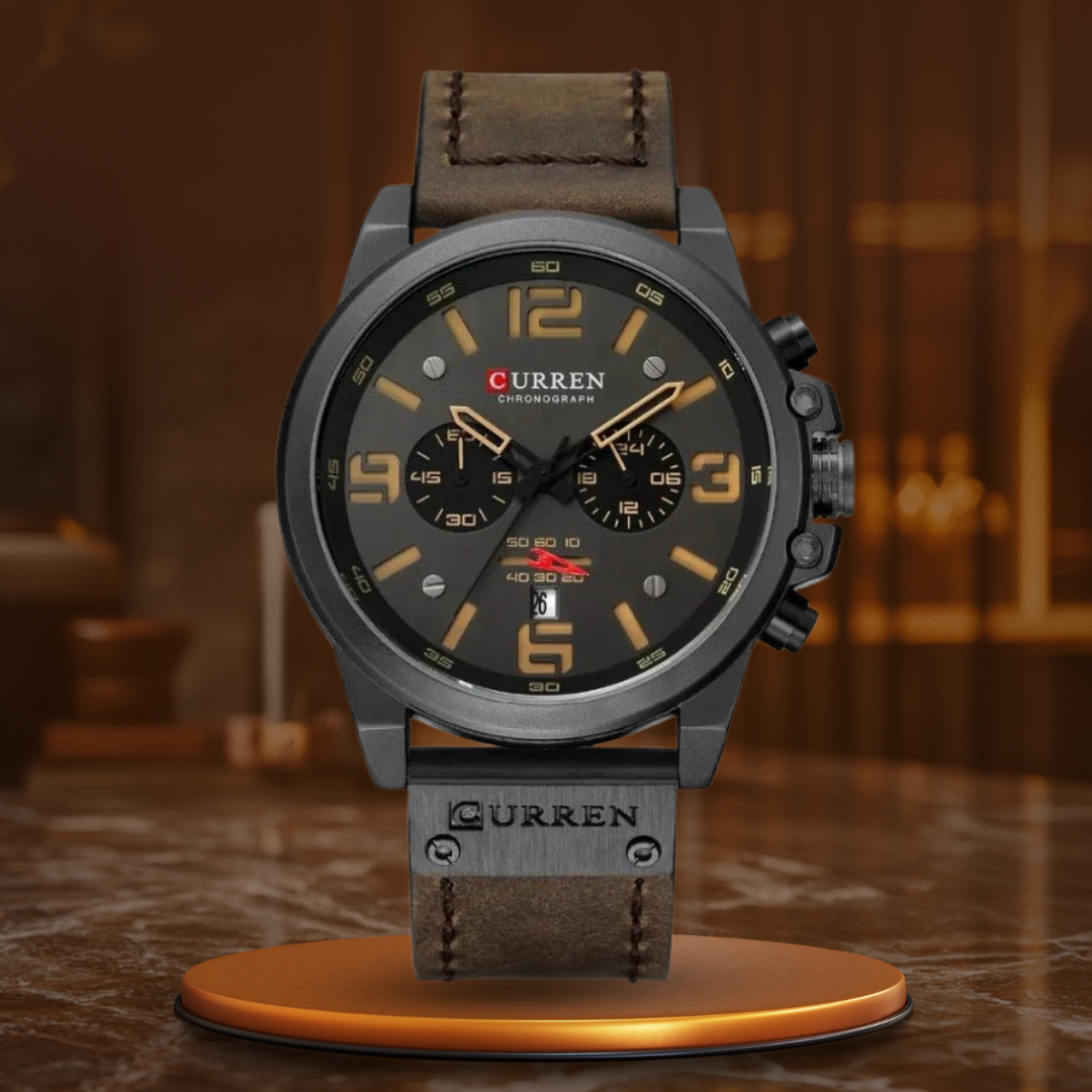 Enzo® | Quarz Armbanduhr Casual Ur™