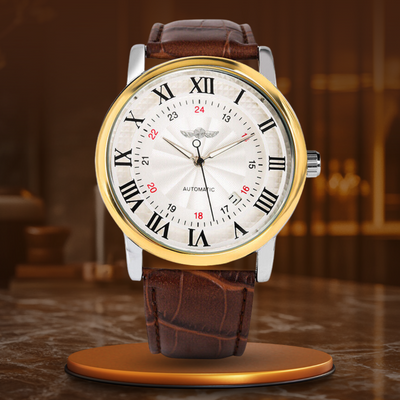 Toni® | Mode Luxe Cuir Automatique Complète Montre™