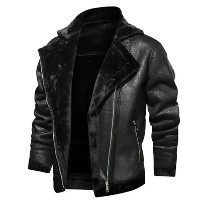 Stefan® | Handgefertigte Lederjacke für Herren