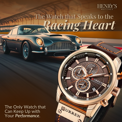 Milan® | Elegante Quarzuhr mit Lederarmband™