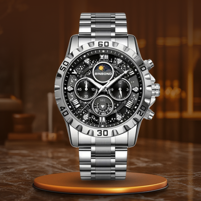 Timo® | Luxus-Chronographenuhr mit Metallarmband™