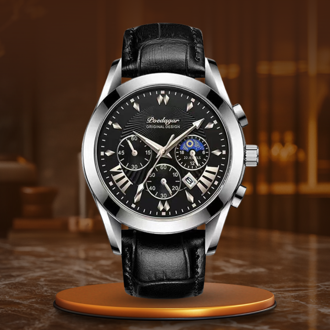 Harald® | Elegante Luxus-Uhr aus Leder
