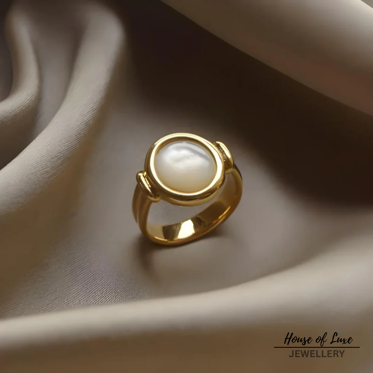 Ariadne® | Eleganter Ring mit Perlen
