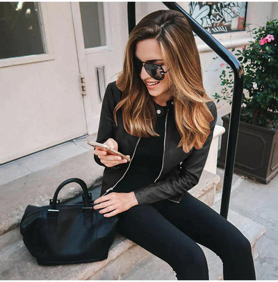 Pauline® | Italienische Lederjacke