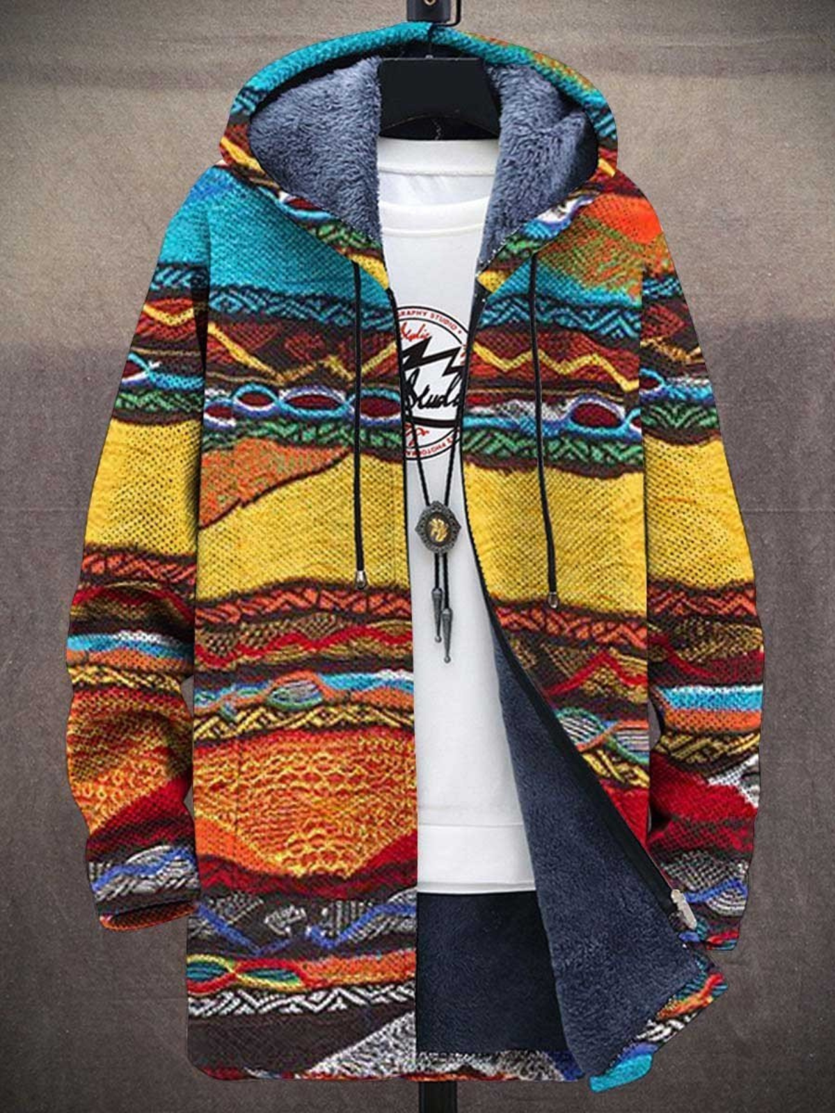 Claudia® | Luxuriöser, kunstinspirierter Cardigan