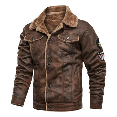 Sebastian® | Handgefertigte Lederjacke für Herren