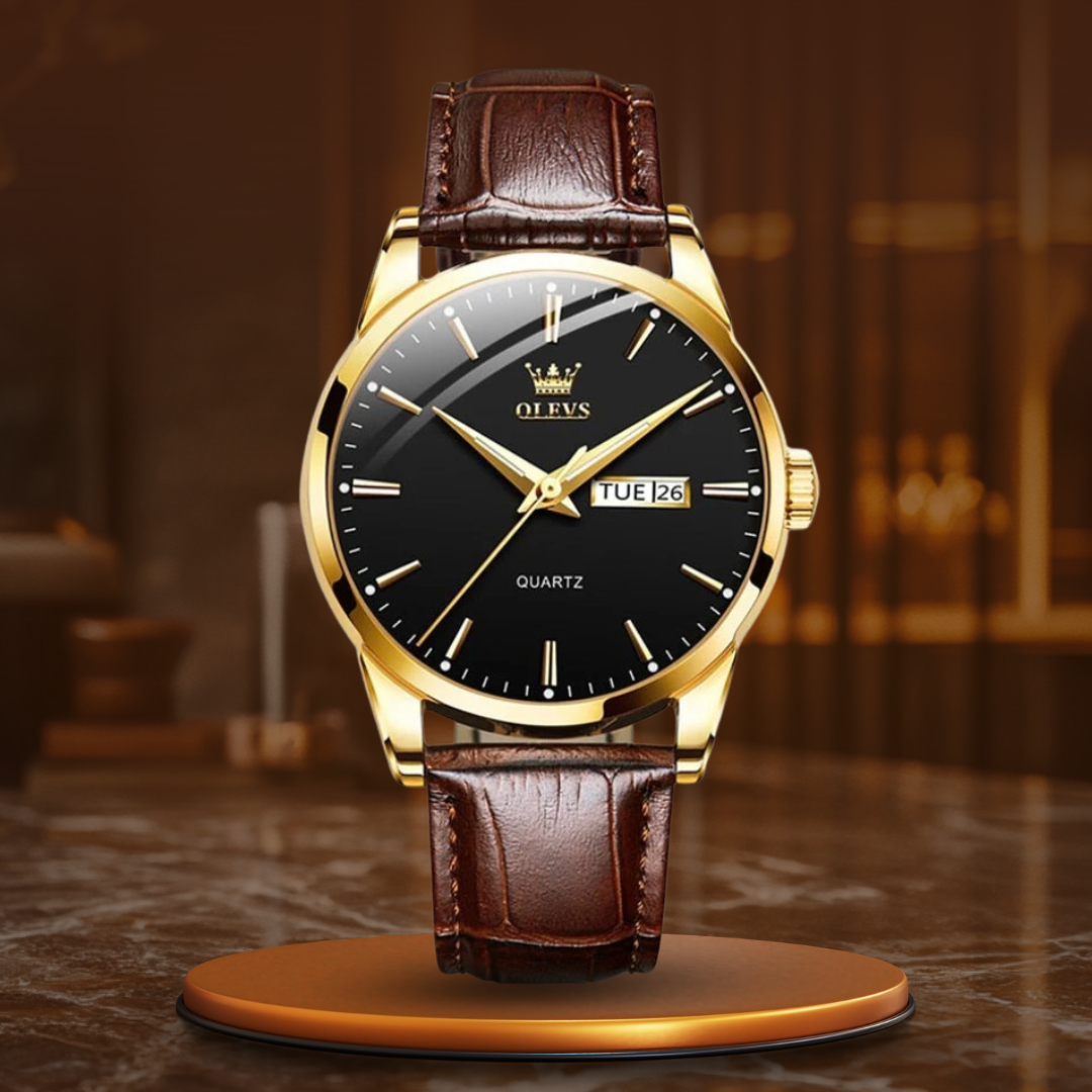Dietmar® | Luxus-Leder-Armbanduhr