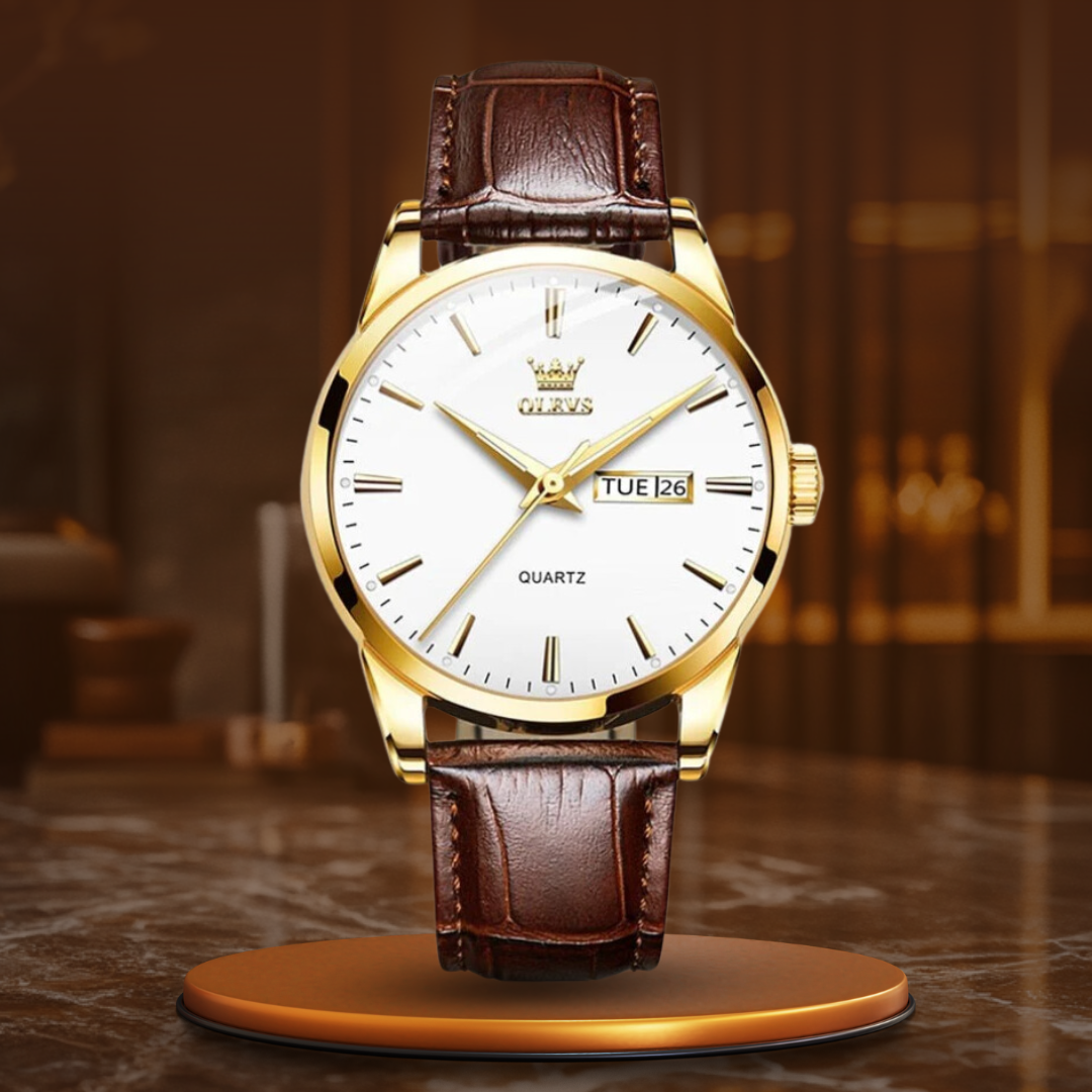 Dietmar® | Luxus-Leder-Armbanduhr