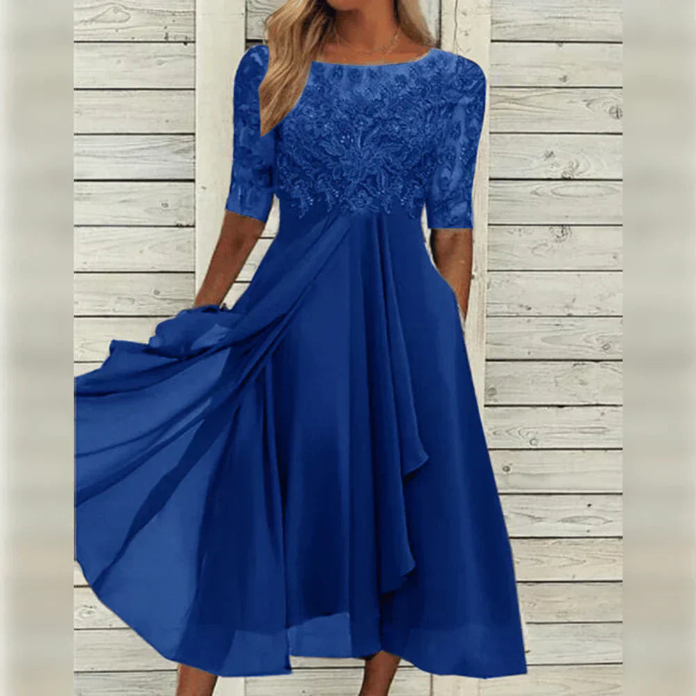 Lely - Schickes Chiffon-Kleid