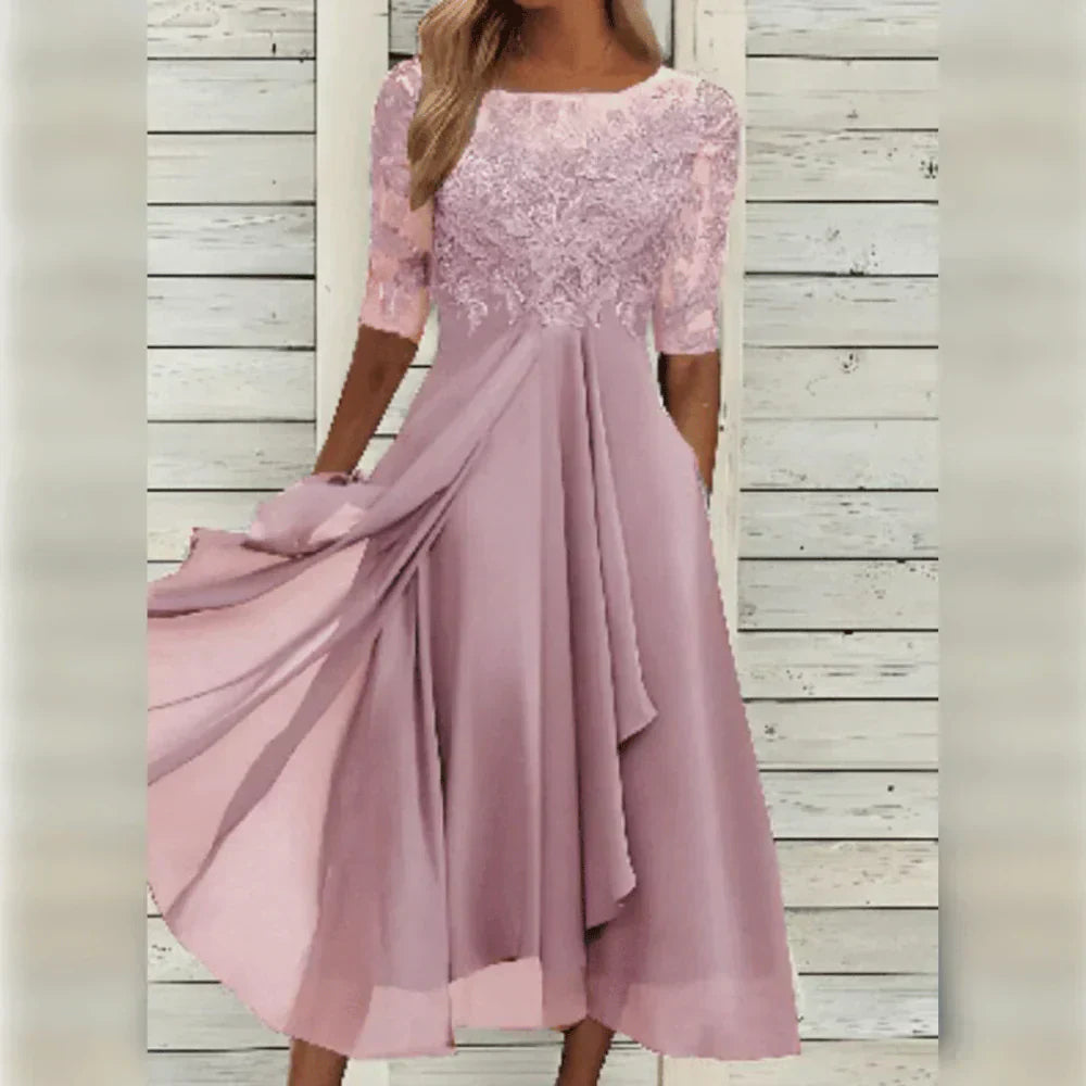 Lely - Schickes Chiffon-Kleid