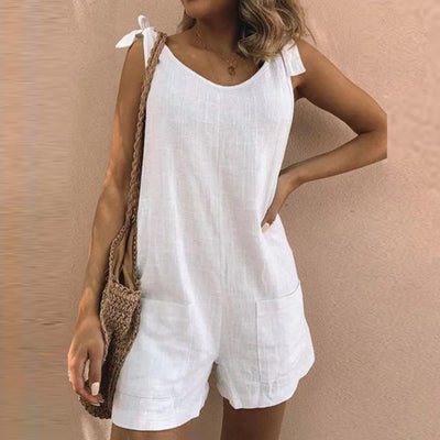 Nola - Jumpsuit mit Schleifendetails und Taschen