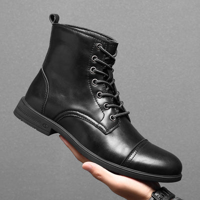 Dominik® | Kunstleder Stiefeletten