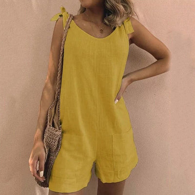 Nola - Jumpsuit mit Schleifendetails und Taschen