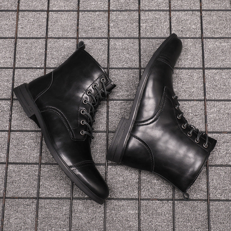 Dominik® | Kunstleder Stiefeletten