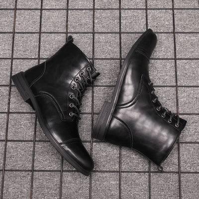 Dominik® | Kunstleder Stiefeletten