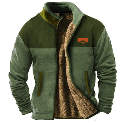 Alois® | Lässige Herren-Fleecejacke