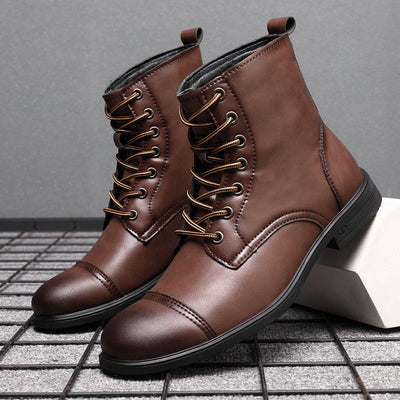 Dominik® | Kunstleder Stiefeletten