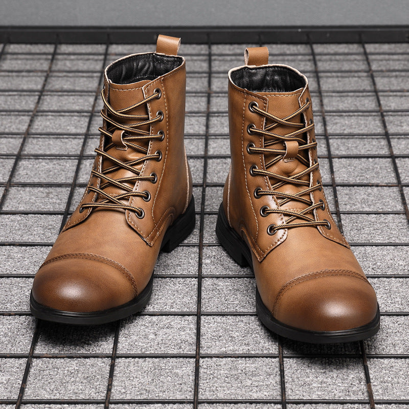 Dominik® | Kunstleder Stiefeletten