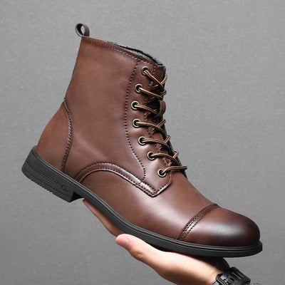 Dominik® | Kunstleder Stiefeletten