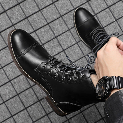 Dominik® | Kunstleder Stiefeletten