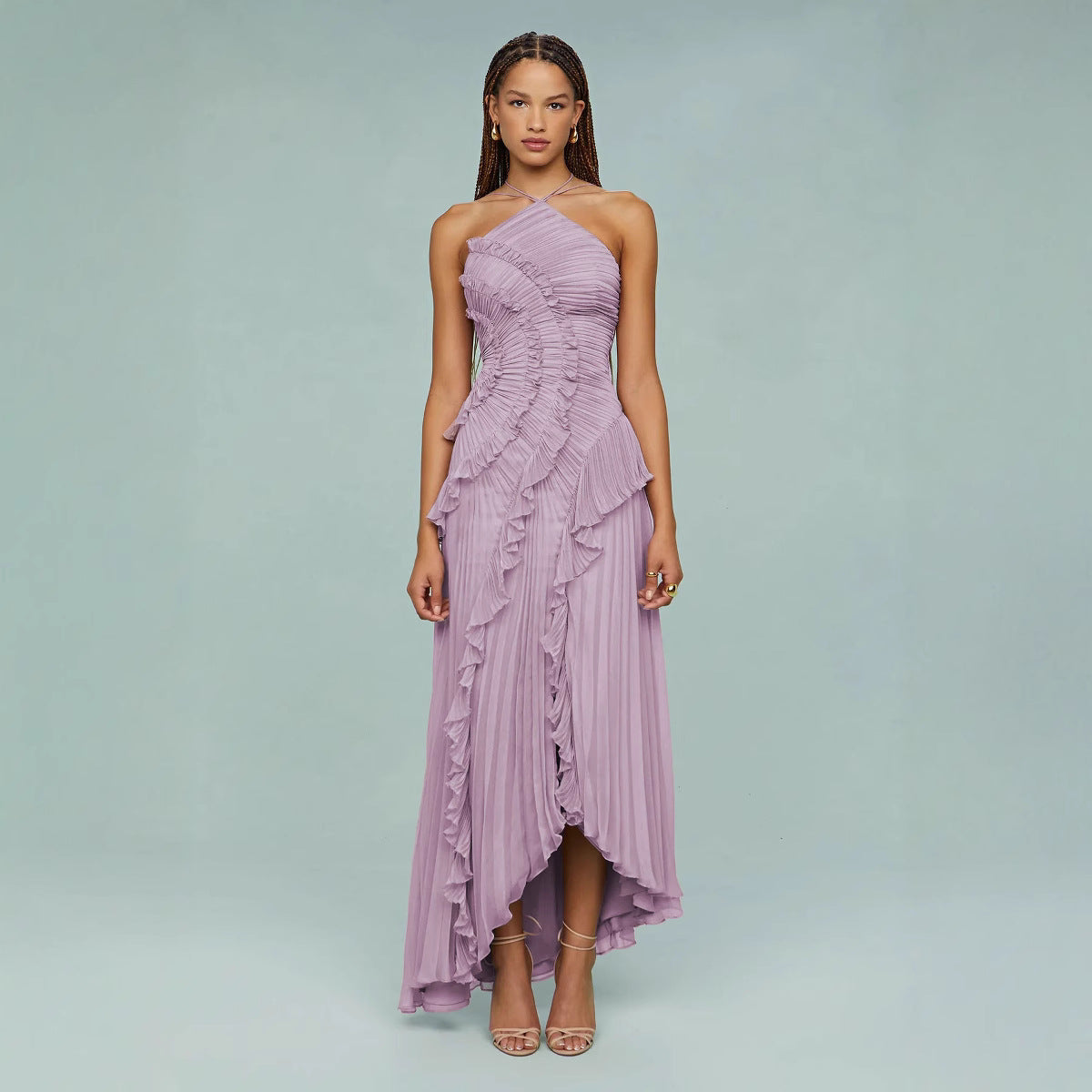 Isabel - Elegantes Kleid in der Farbe Lila
