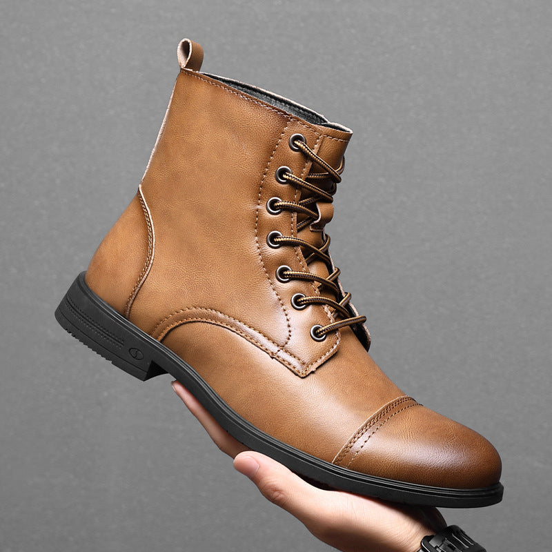 Dominik® | Kunstleder Stiefeletten