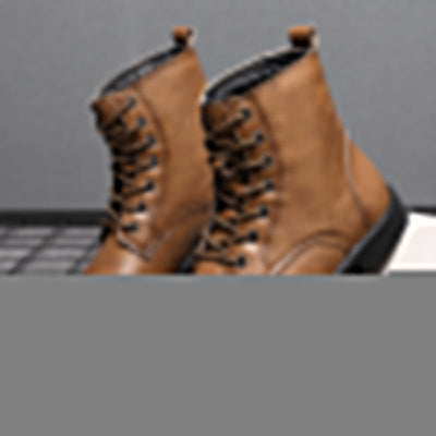 Dominik® | Kunstleder Stiefeletten