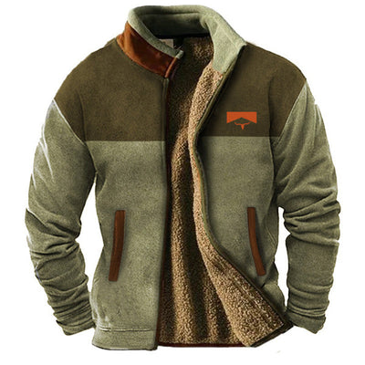 Alois® | Lässige Herren-Fleecejacke