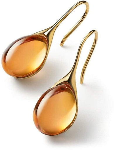 Marlies® | Kristalltropfen-Ohrringe in Gold und Silber