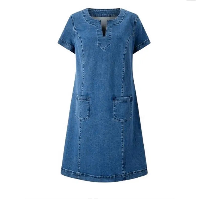 Elma® | Weiches Denim Kleid