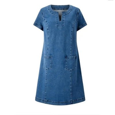 Elma® | Weiches Denim Kleid