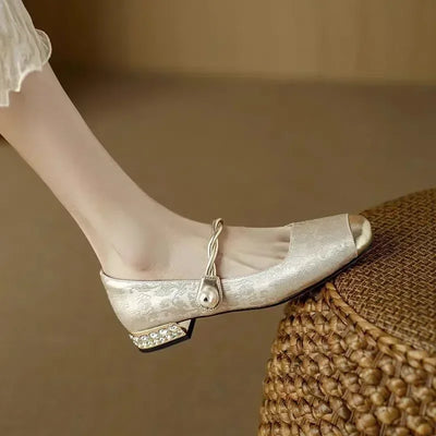 Clara® | Mestelle Leder Mary Janes