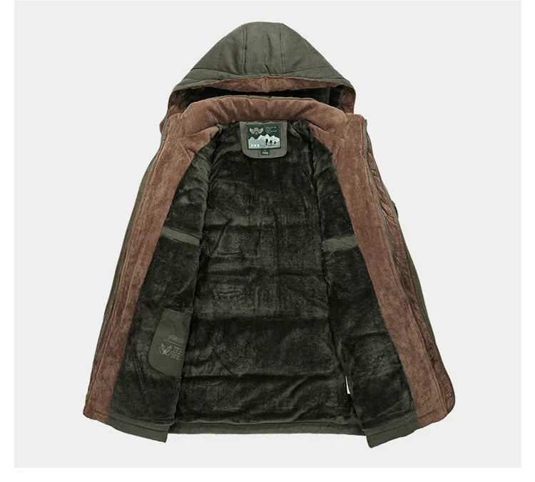 Silvan® | Thermischer Herren Winterparka mit mehreren Taschen