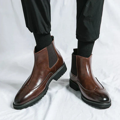 Raphael® | Kunstleder Chelsea-Stiefel