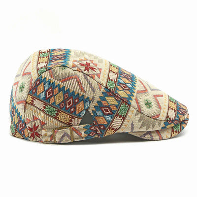 Miro® |  Bunte Vintage Herrenmütze