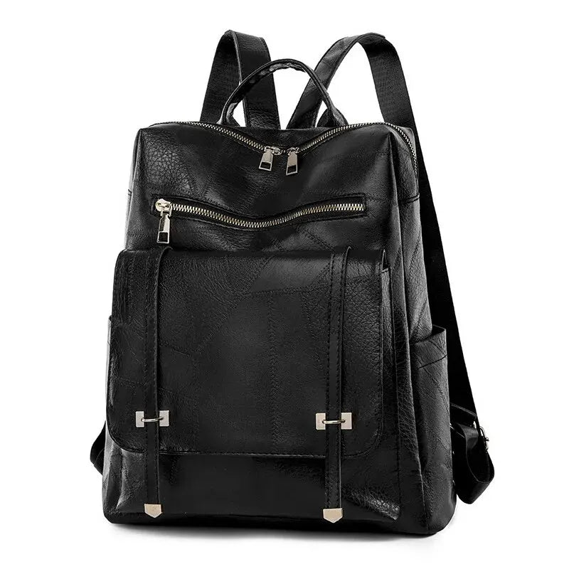 Leonora® | Vintage Damenhandtasche aus Leder