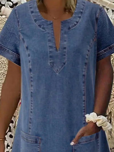 Elma® | Weiches Denim Kleid