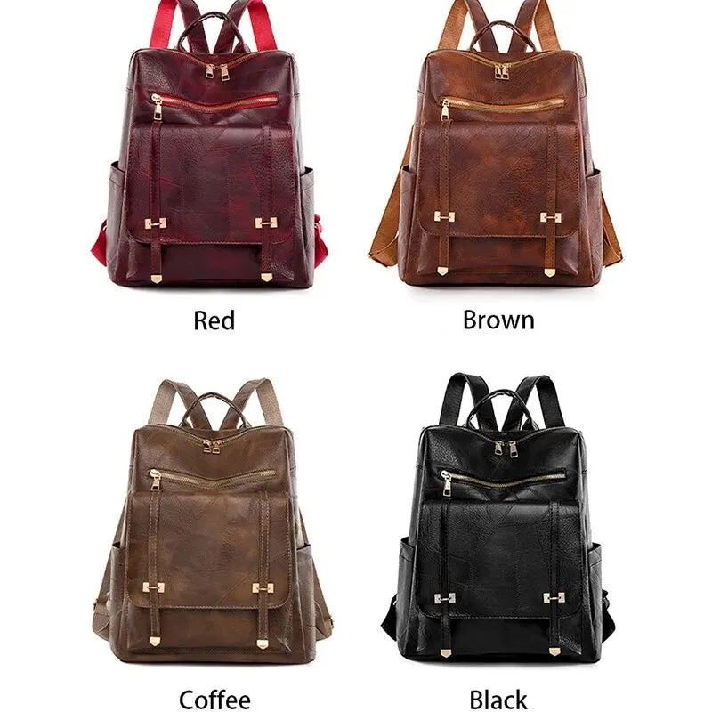 Leonora® | Vintage Damenhandtasche aus Leder