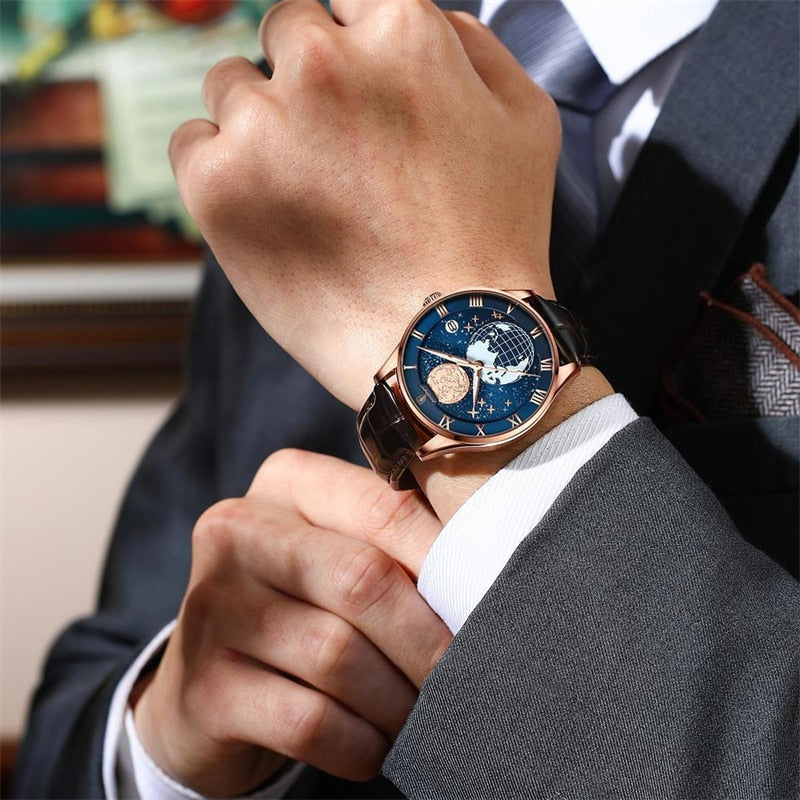 Leo® | FORRETNINGSURE™ Quarz-Uhr von