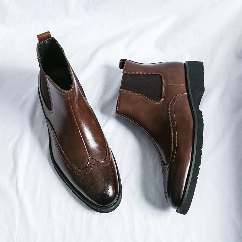 Raphael® | Kunstleder Chelsea-Stiefel