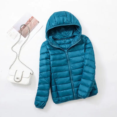 Madison® | Hochwertige Leder Kapuzenjacke für Damen