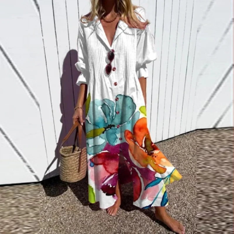 Gretl® | Luxus Boho Maxi Kleid (Fast Ausverkauft)