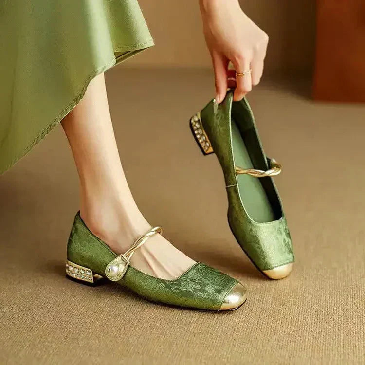 Clara® | Mestelle Leder Mary Janes