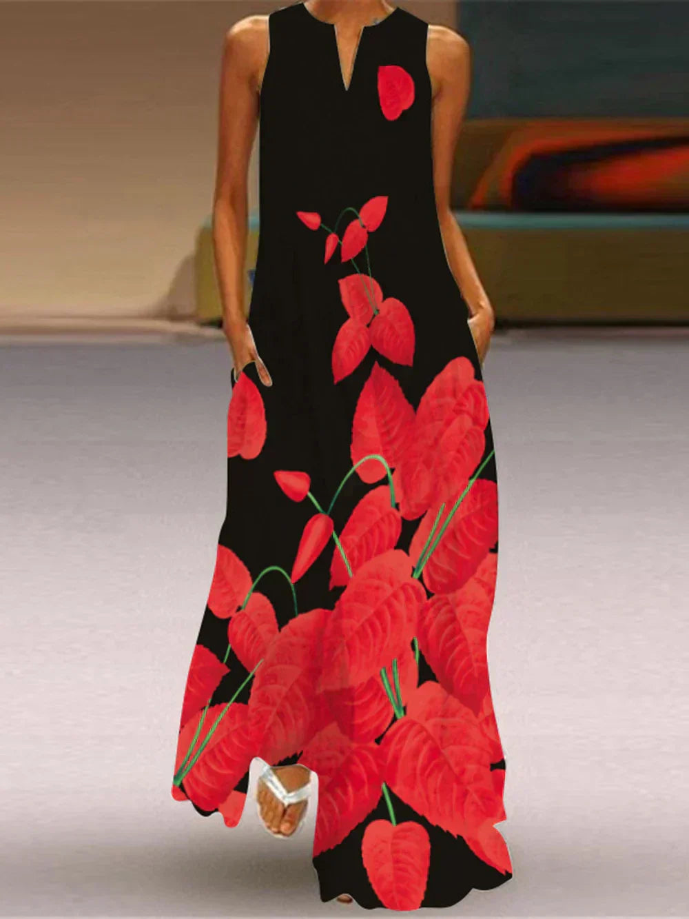 Veronika® | Butterfly Bloom A-Linie Kleid