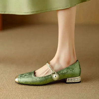 Clara® | Mestelle Leder Mary Janes