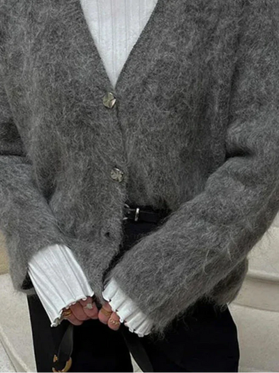 Aurora® | Damen Cardigan aus hochwertiger Wolle