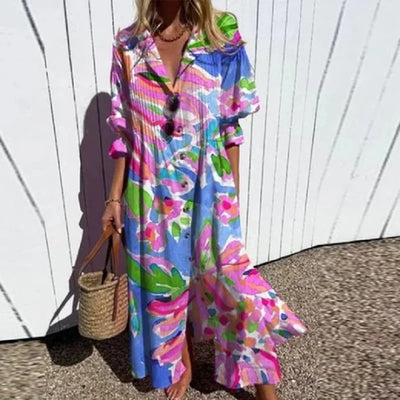 Gretl® | Luxus Boho Maxi Kleid (Fast Ausverkauft)